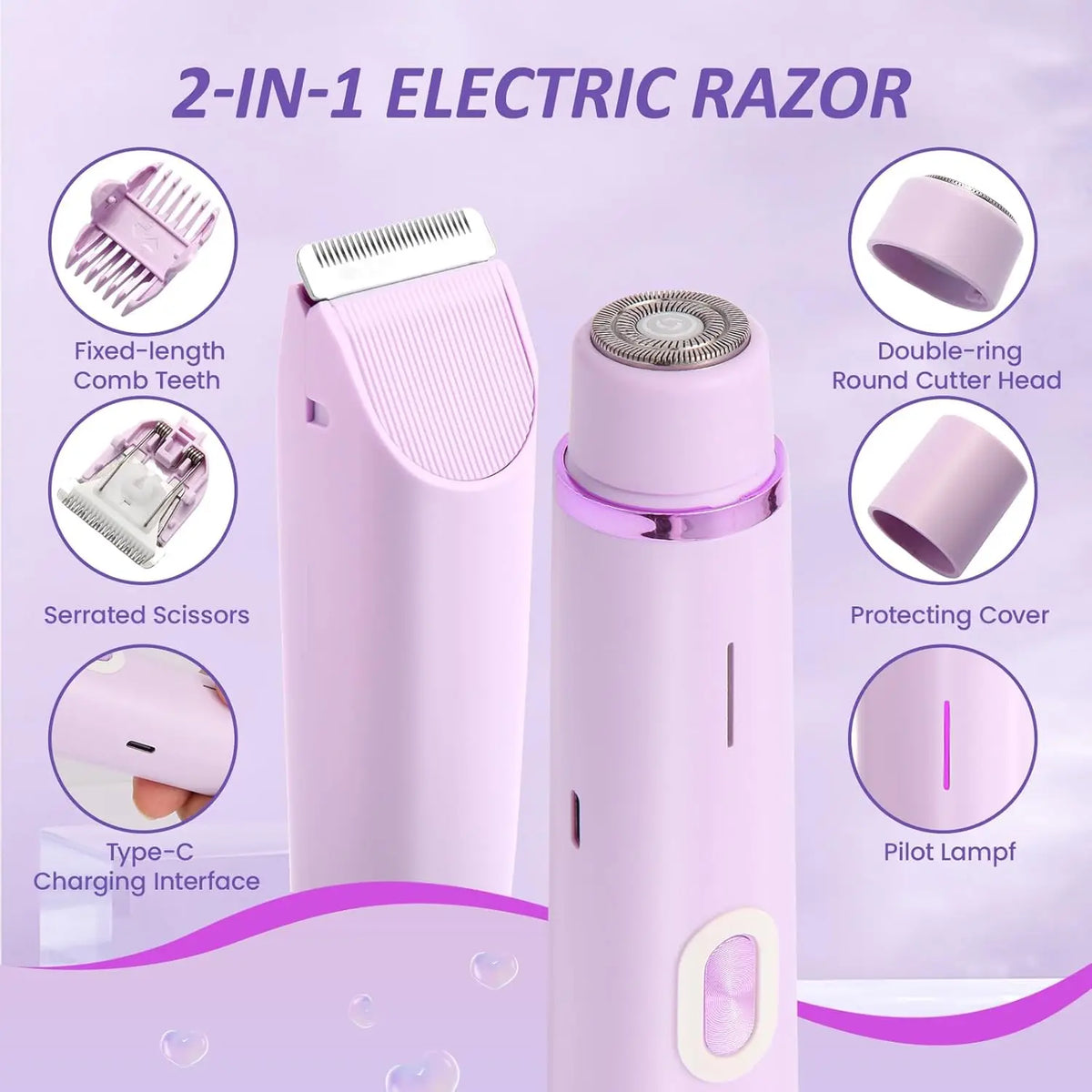 Smooth & Empower 2-in-1 Shaver™